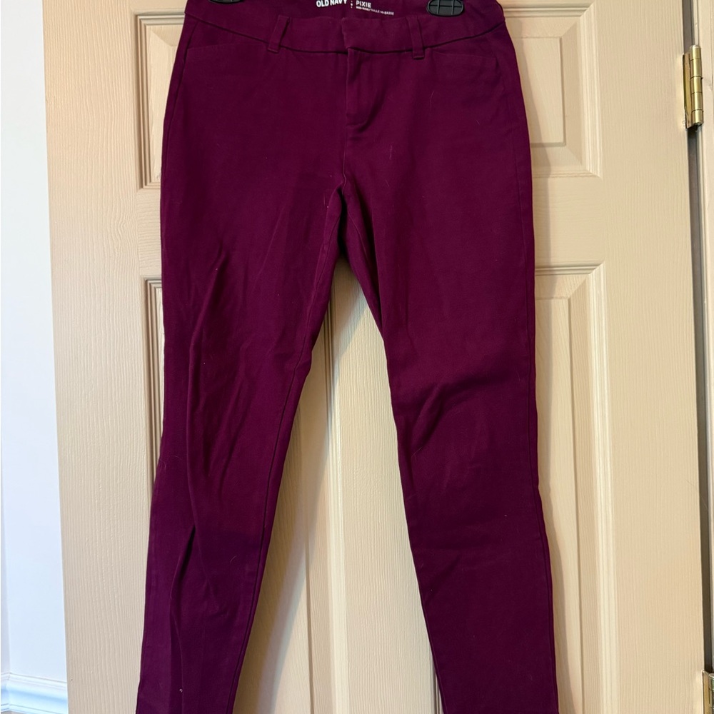 Old Navy Purple Skinny Pants